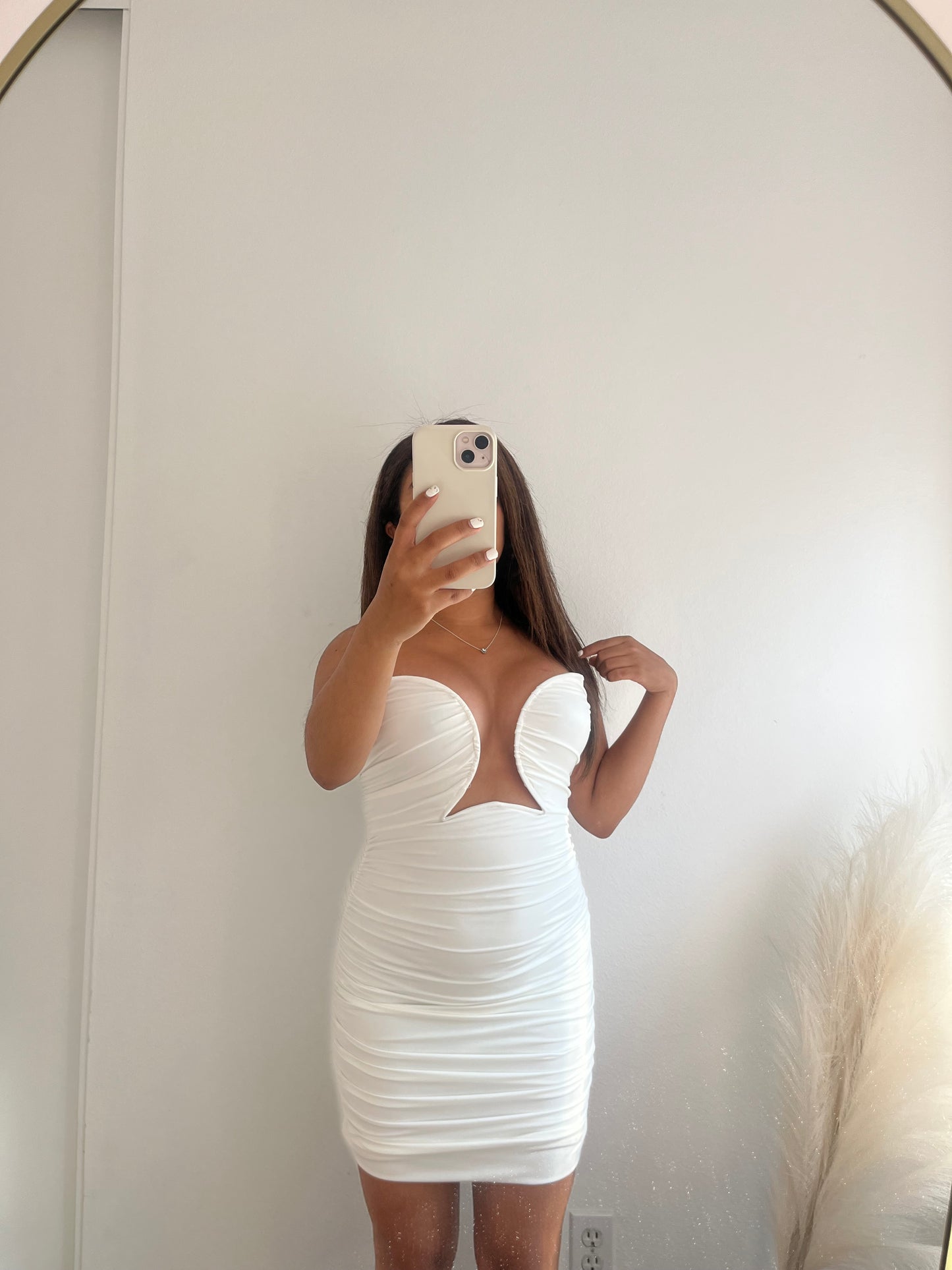 Mel dress (white)
