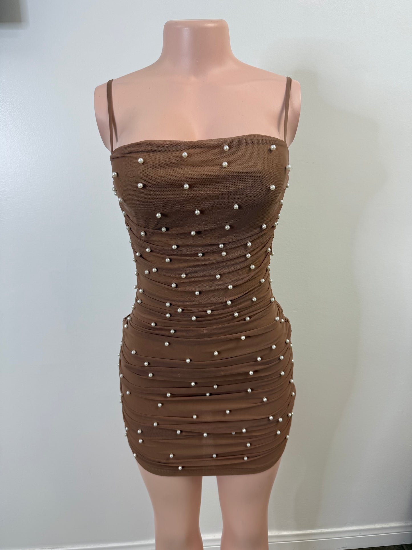 Pearl Brown Dress