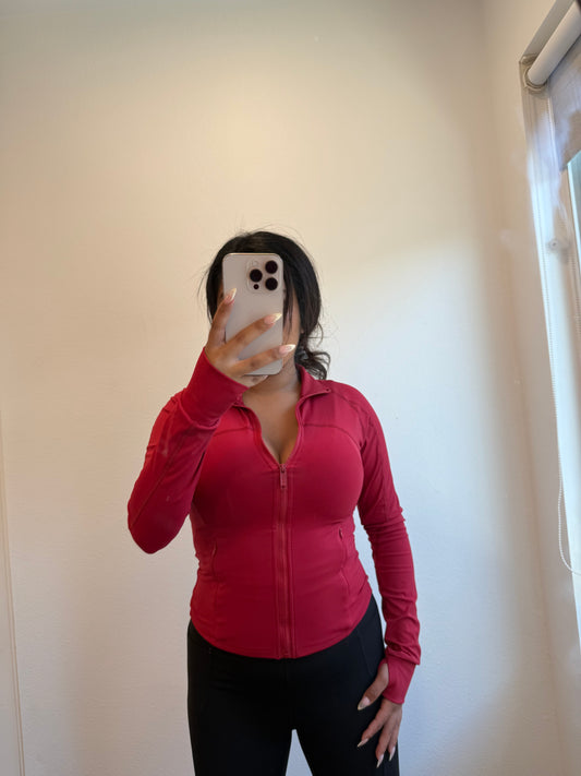 Red BBL Jacket