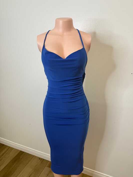 Jacqui Royal Blue Dress