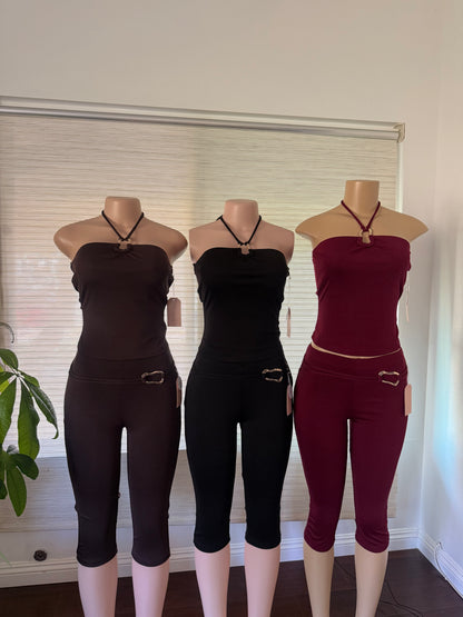 Halter Capri Sets
