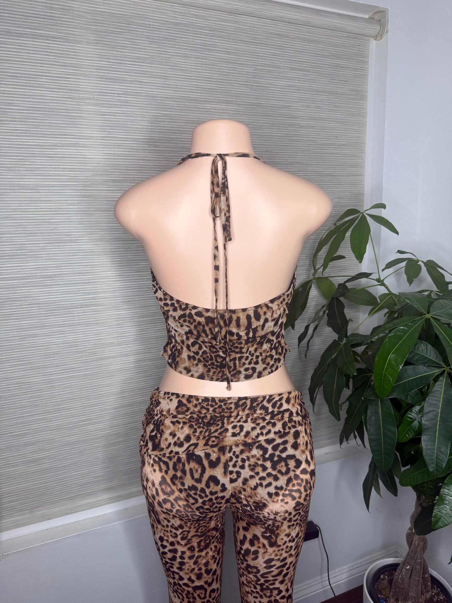 Clarissa Leopard Set