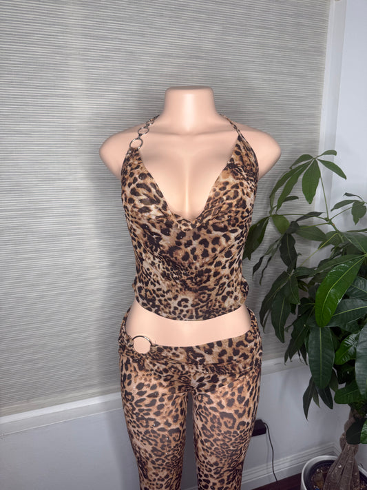 Clarissa Leopard Set