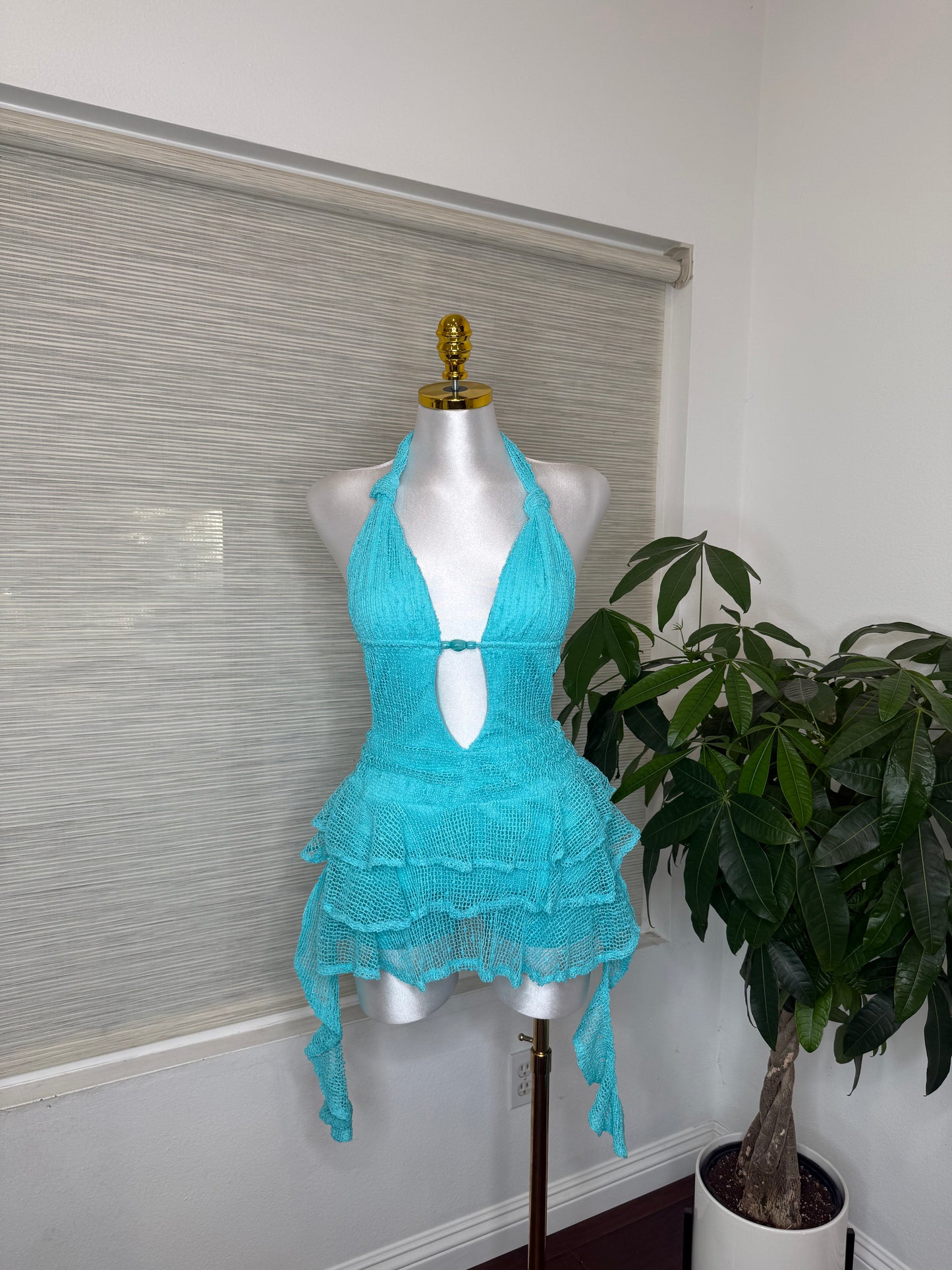 Verano Dress (Turquoise)