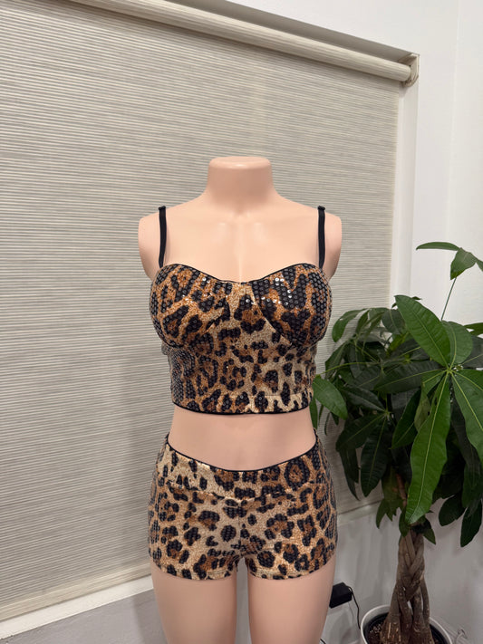 Liz Cheetah Set