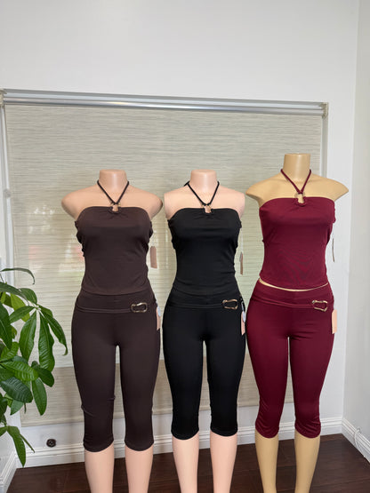 Halter Capri Sets